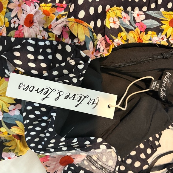 For Love & Lemons MOCHI SHIRRED MINI DRESS - Picture 7 of 8